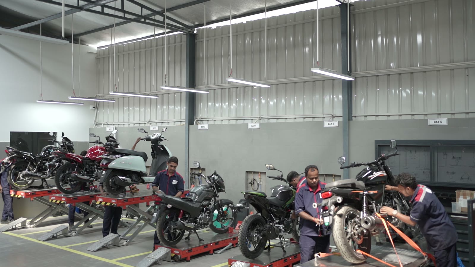 Our service workshop